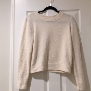 Vince. off white crew neck sweater